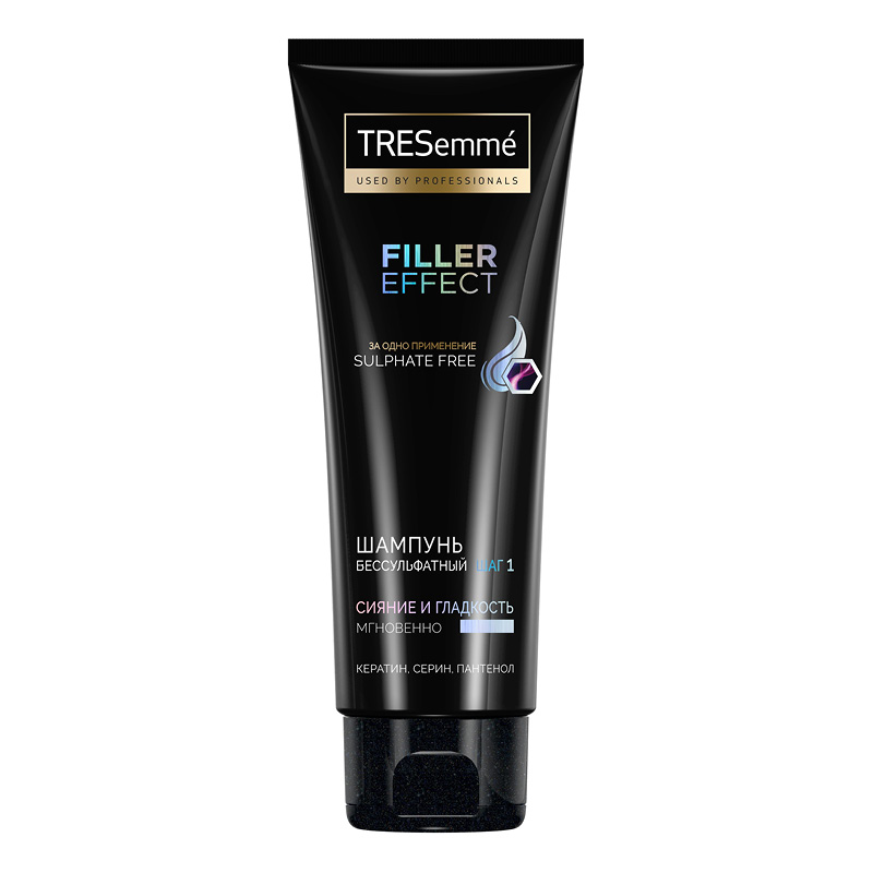 Шампунь Tresemme для волос с эффектом наполнителя, яркостью и гладкостью (без сульфатов)